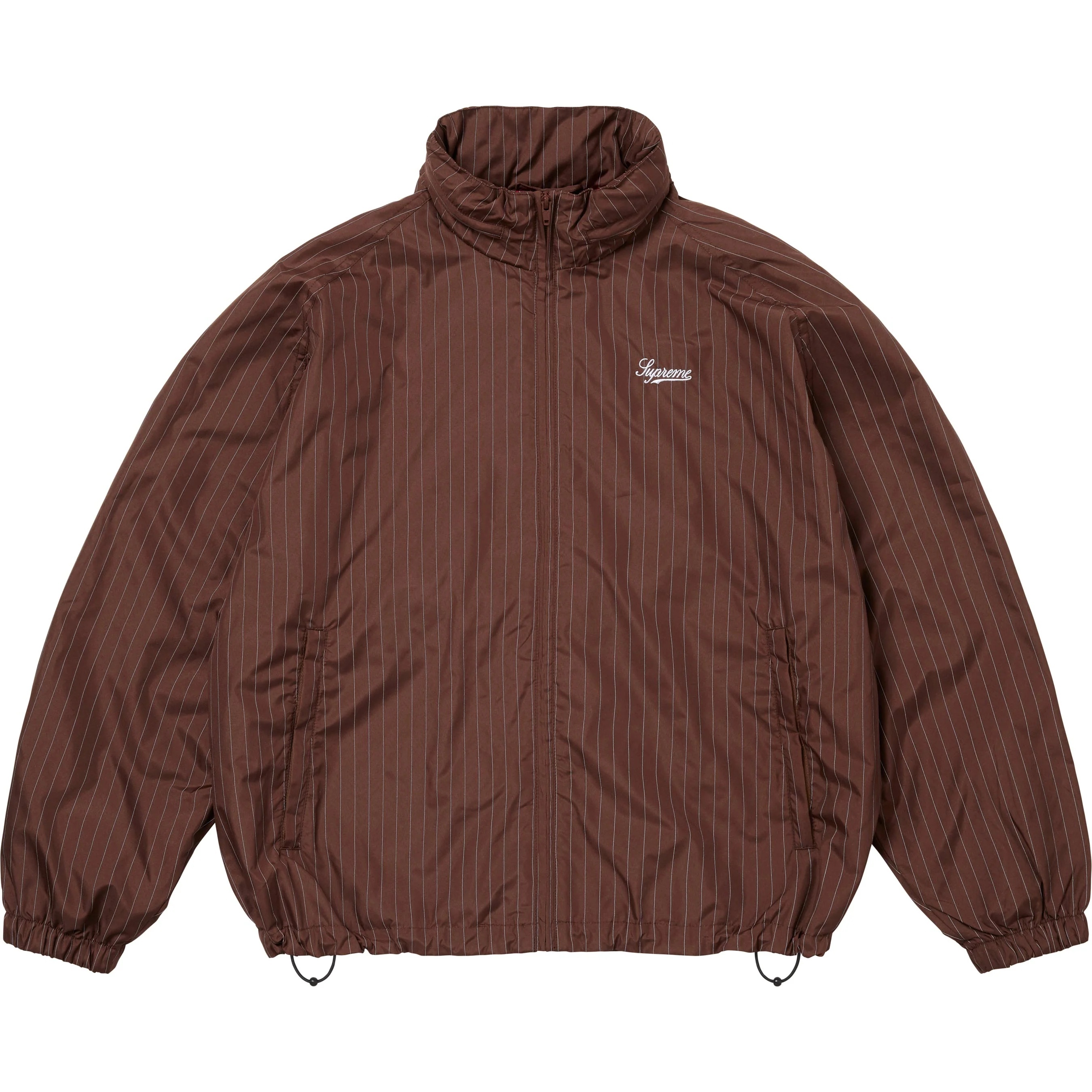 Reflective Pinstripe Track Jacket view 15